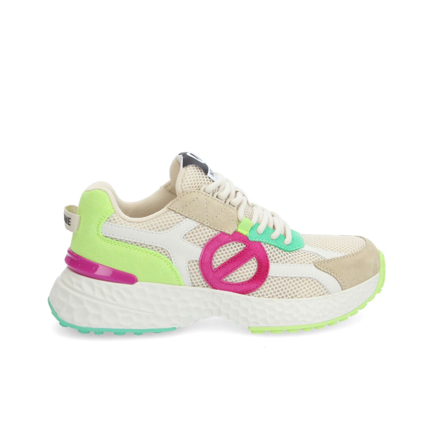 CARTER 2.0 RUNNER W - MESH/SUEDE/SUED - BEIGE/PINK